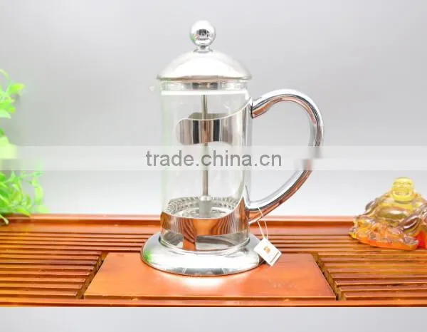Stainless Steel Frame Coffee Plunger Stainless Steel Frame French Press Coffee photo-3