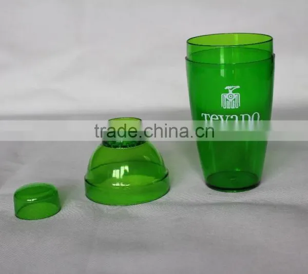 Sedex Audited Factory 200ml/ 350ml/400ml/550ml/700mlPlastic Cocktail Shaker photo-6