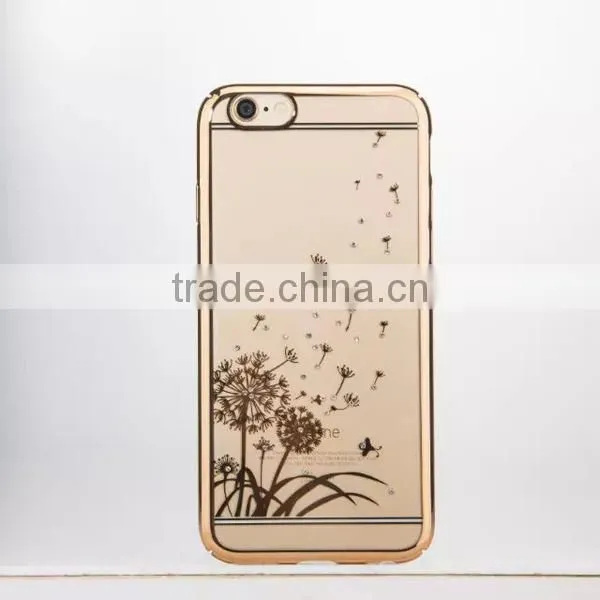 Wholesale Diamond Electroplate TPU Mobile Phone Case For IPhone 6 6Plus photo-2