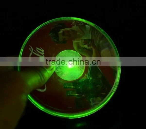 2016 New Product Promotional Led Coaster/ Led Sticker Coaster for the Party/events photo-3