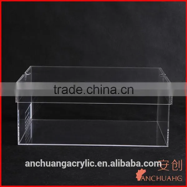 Acrylic Shoe Box Nike Sneakers Display Storage Box With Customized Logo photo-3