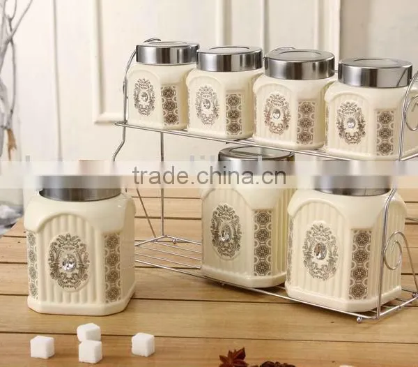 Ceramic Jar,Ceramic Seal Tank ,Ceramic Sugar Tea Canister photo-2