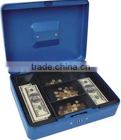 451501 Security Box Metal Safe Cash Storage Money Coins Box photo-2