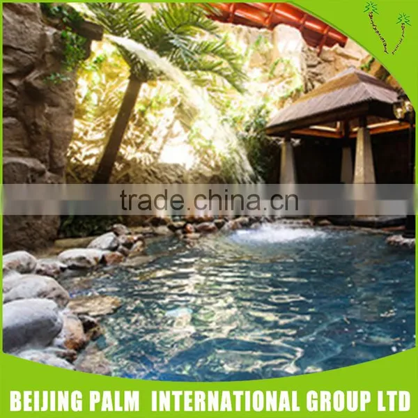 Artificial Washingtonia Palm Tree for Water Proof photo-3