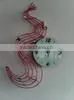 Pink Wall Digital Clock Metal Wall Clock