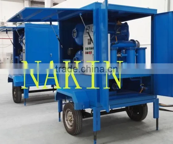 Hot Selling Nakin ZYM Trailer Type Insulating Oil Process / Oil Disposal / Oil Flushing photo-3