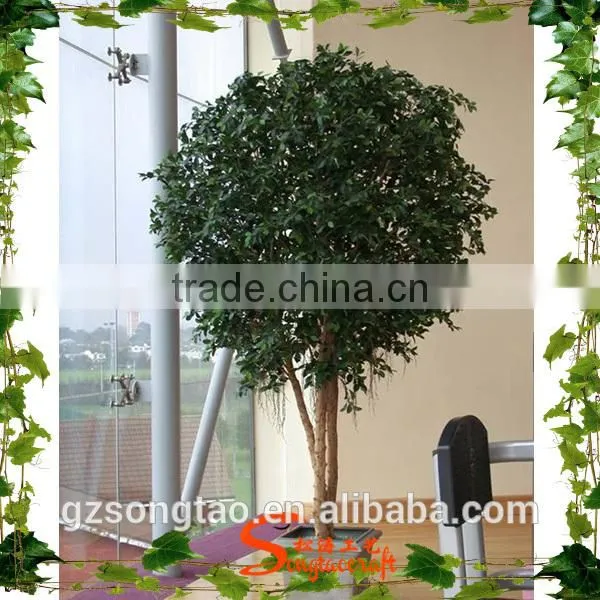 Located in China Hotel Hall High Simulation Competitive Price All Kinds of 10ft High Bonsai Banyan Tree Plastic photo-3