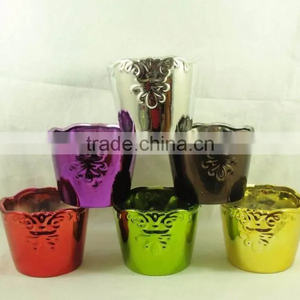 Hot New Products Garden Round Ceramics Pot / Flower Pot photo-3