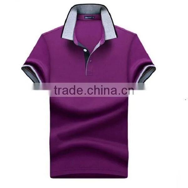 Custom 100% Cotton Short Sleeve Polo Shirt Design,colorful Polo Shirt Design,men Polo Shirts Apparel photo-6