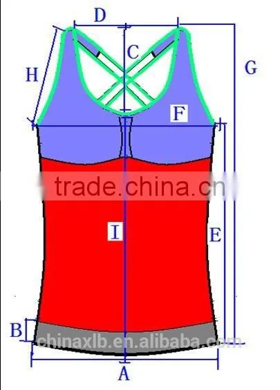 OEM Brands Women Tight Clothes Lady Yoga Vest Female photo-3