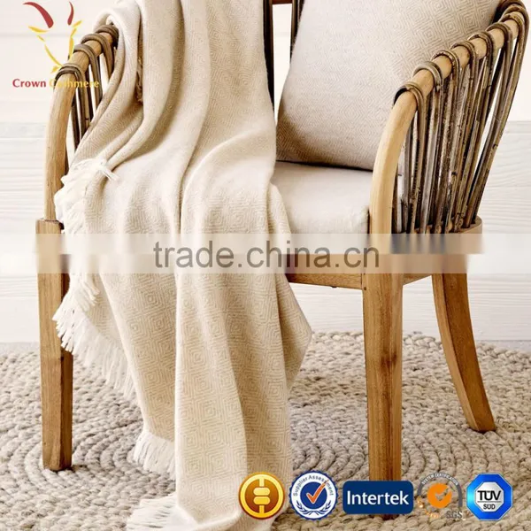 High Quality Baby Cable Cashmere Throw and Blankets photo-3