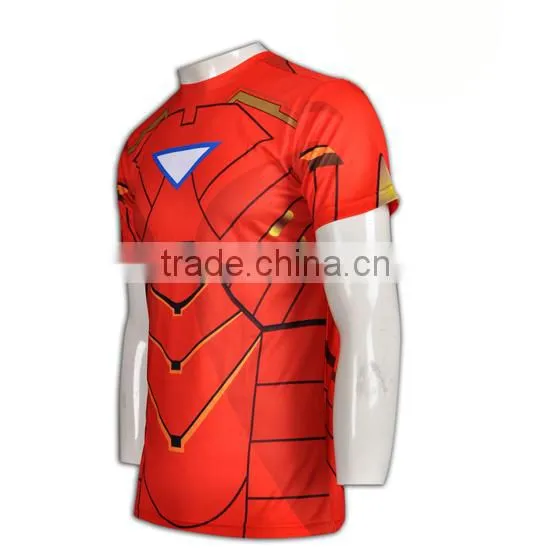 3D Sublimation Printed T-shirt Manufacturers Dry Fit Shirt Sublimation t Shirt photo-2