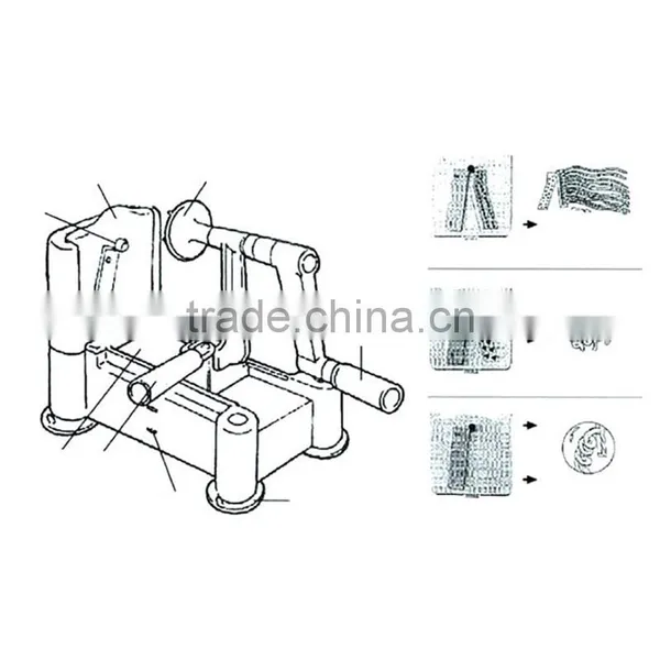 3 In 1 Fruit Peeler Spiral Vegetable Slicer Cutter Shred Kitchen Tools Easy To Clean Mandoline Chopper SpiralizerKnife KC1466 photo-6