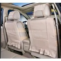 Upscale Car Seat Cushions Pure Hand-knitted Flax Cushion for Car Four Season Seat Cushions photo-3