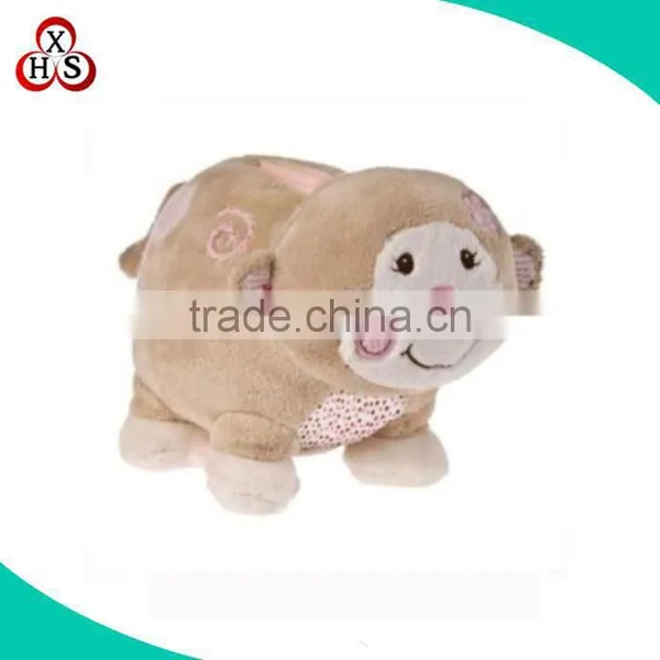 2017 Best Made Stuffed Cartoon Pig Plush Money Saving Box photo-5
