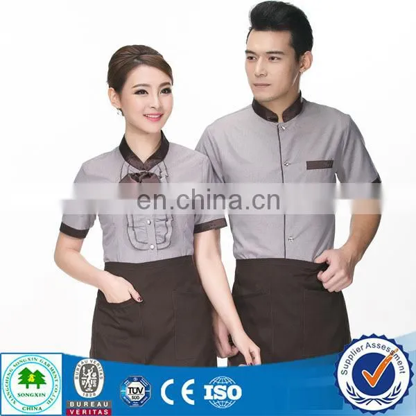 New Stytle Restaurant Waiter Uniform Design, Hotel Waiter Uniform photo-5