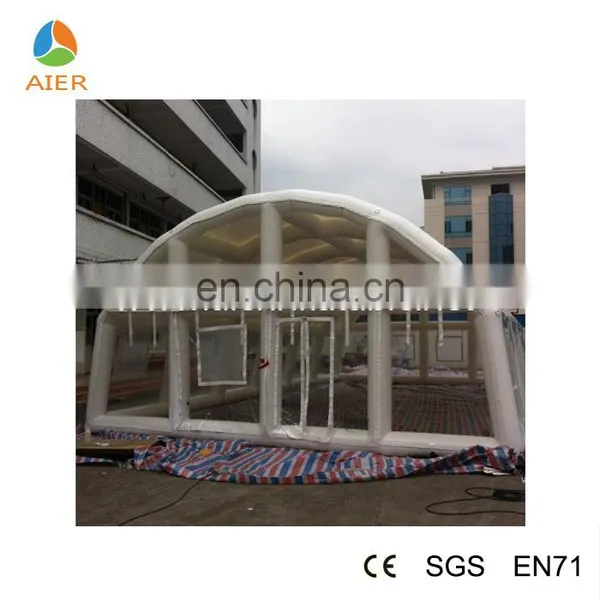 White Pvc Inflatable Canvas Tent, Inflatable Plato PVC Canvas Tent photo-3