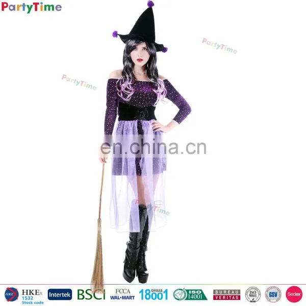 Deluxe Style Sexy Magic Witch Cosplay Halloween Costume photo-4
