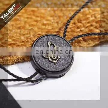 Custom Garment Brand Name Logo String Lock Seal Tag photo-4
