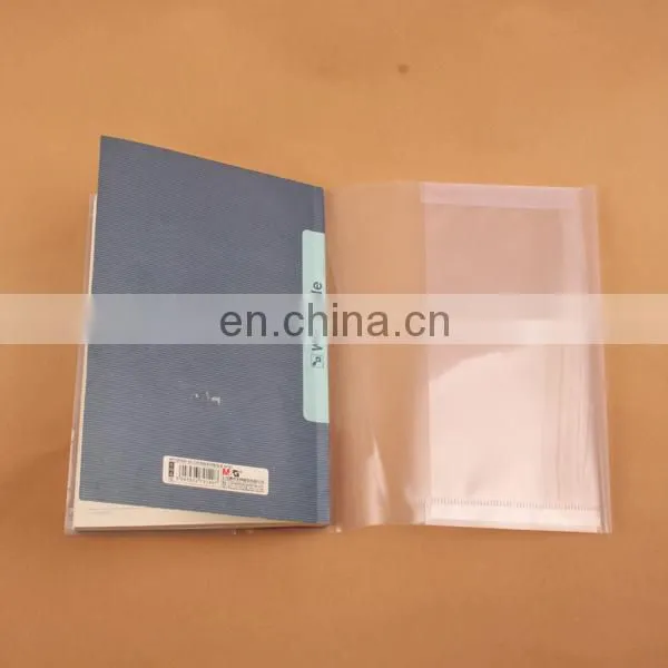 Color Transparent Pvc Exercise Book Cover Clear Plastic Book Cover photo-3