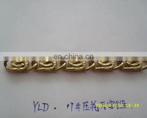 Elegant Parts Washable Accessories Fashionable Metal Chain Links For Bag / Shoes and Cloth photo-2