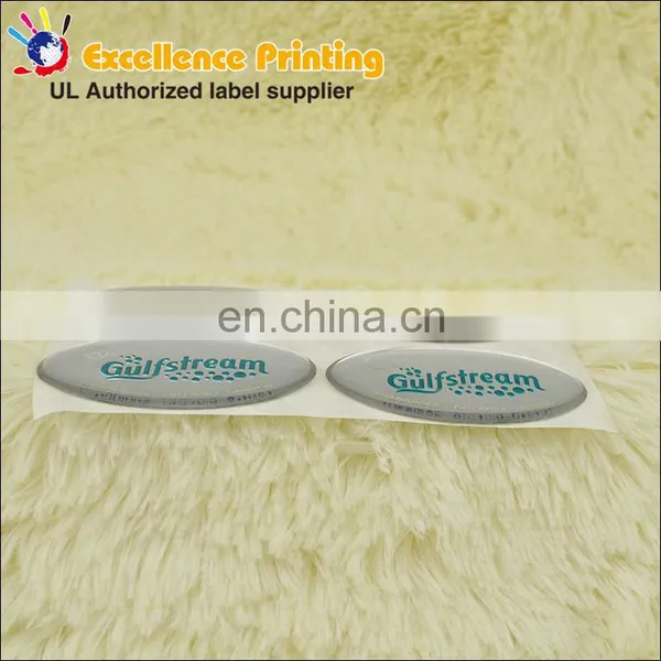 New Desugn Custom 3d Printing Epoxy Resin Labels photo-2