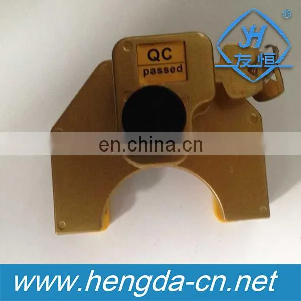 YH9009 High Security Caravan Truck Trailer Hitch Lock With Key photo-2