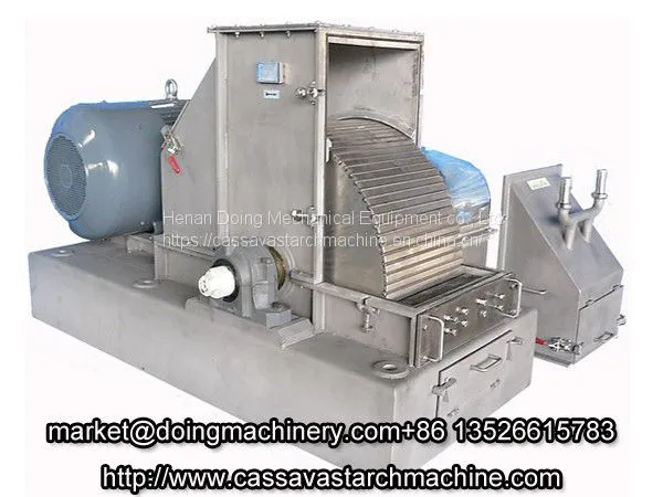 Cassava starch processing machine for cassava starch processing plant