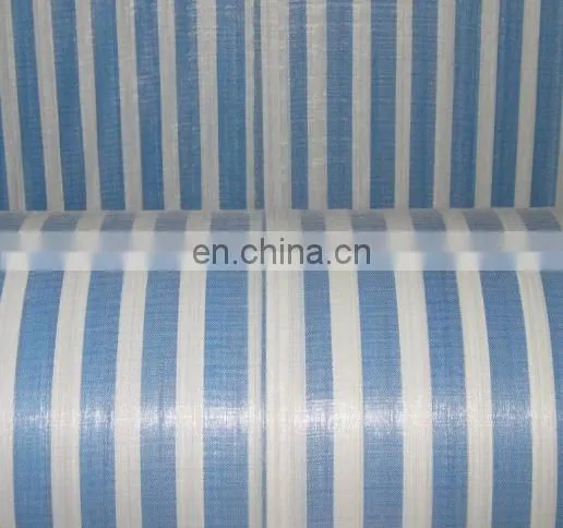 Tent Material, Waterproof Outdoor Plastic Cover, Blue -whitepoly Tarp, pe Tarpaulin photo-6
