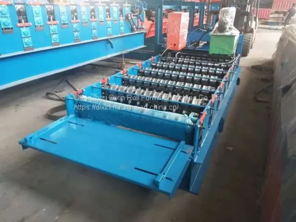 China Supplier Steel Arch Metal Roof Plate Roll Forming Machine photo-4