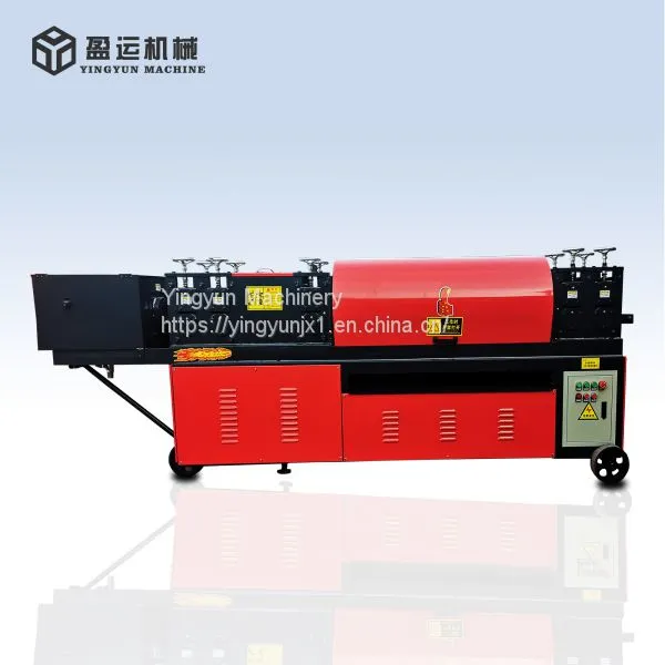 High Precision Steel Pipe Rust Removing Straightening Machine photo-2