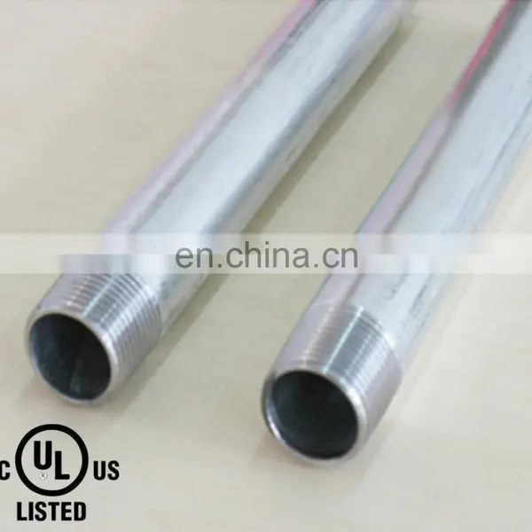 ERW Electrical Rigid Metal Conduit Hot Dip Galvanized Welded Steel Pipe Ansi C80.1 UL6 Standard With Lower Life-cycle Costs photo-4