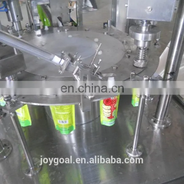 Tomato Juice /apple Juice /banana Juice Spout Pouch Filling Sealing Machine photo-3
