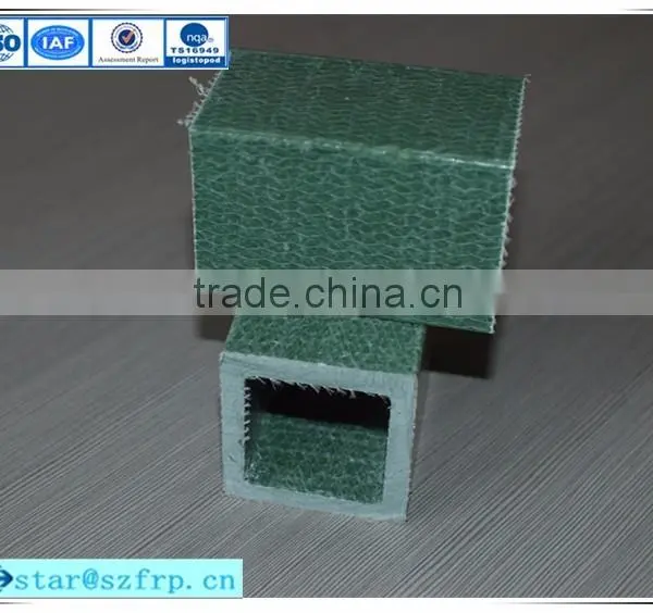 FRP Square Tube/Fiberglass Retangular Tube/GRP Tube photo-4