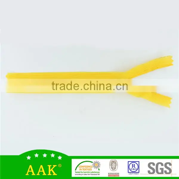 High quality invisible zippers nylon lace tape zipper
