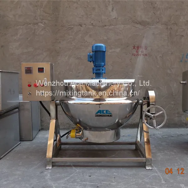 Steam Jacketed Kettle Tilting Jacketed Kettle
