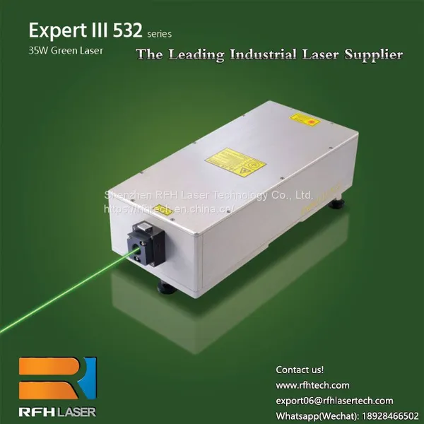 RFH Nanosecond Green Laser Used to Mark Italian Customers' Home Appliances