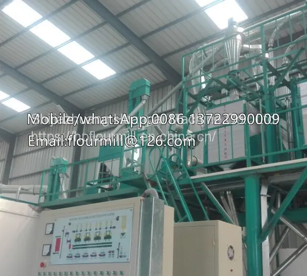 Wheat Maize Corn Rice Flour Making Mill Small Wheat Flour Milling Machine Machinery photo-2