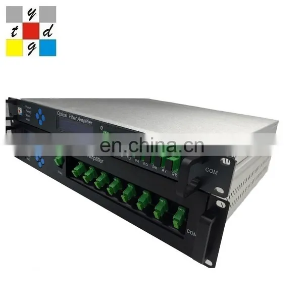 Yantai Yatai Warranty 3 Years High Quality 4 Port 20dbm High Power Catv Pon Edfa Optical Fiber Cable tv Amplifier Price photo-2