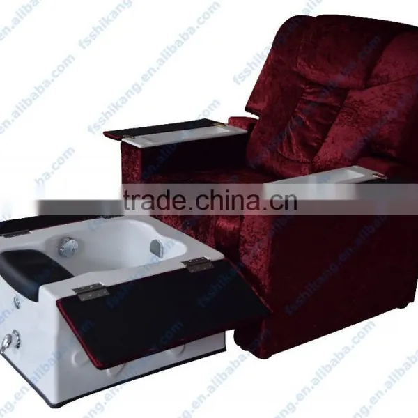 Massage Function Luxury Manicure Pedicure Spa Massage Sofa Chair 2016