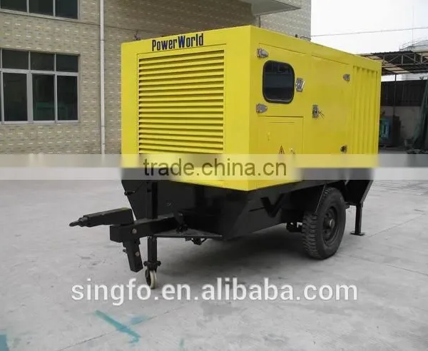 50KW Tailer Type Magneticl Powerful Diesel Generators With CE Certification and 1103A-33TG2 Engine for Sale photo-2