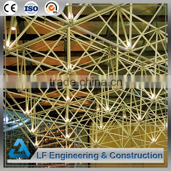 Eco Friendly Galvanized Steel Structure Atrium Roof With Low Price photo-2