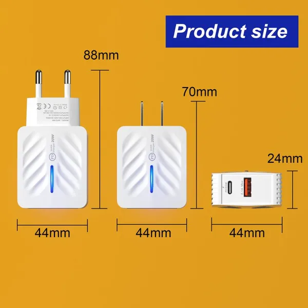 2022 5V2A 3A Quick Charging Mobile Phone 2 USB Wall Charger Adapter QC 3.0 EU/US Plug Charger photo-4