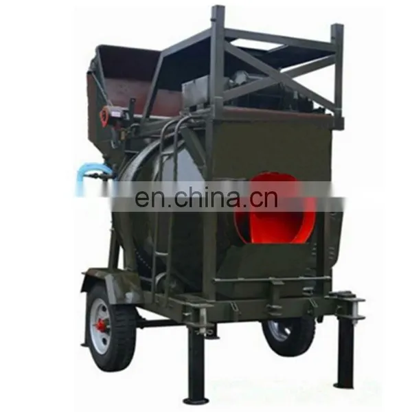 Tunnel Pto Driven Free-fall Reversing Drum Concrete Mixer With Elevator High Quality Diesel and Electric in One Concrete Mixer photo-4