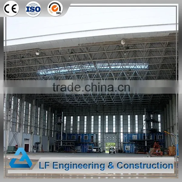 Good Quality Low Cost Arched Steel Aircraft Hangar photo-6