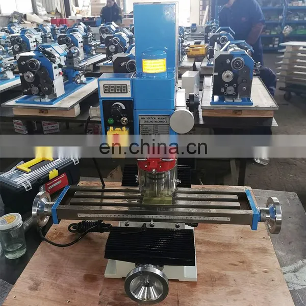 Manual Mills ZAY7013V Small Bench Top Milling Machine Troncatrice per Ferro 220v photo-4
