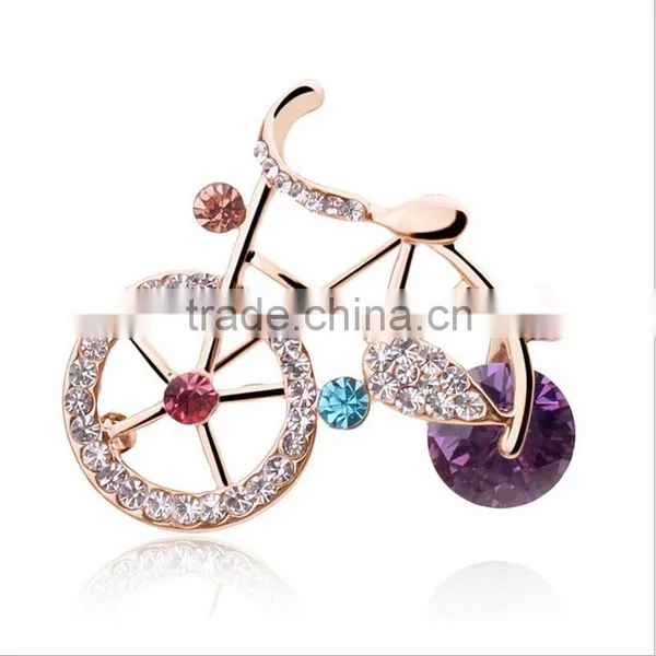 2015 Nest Wedding Party Crystal Jewelry Vintage Brooch Pin up Bro photo-2