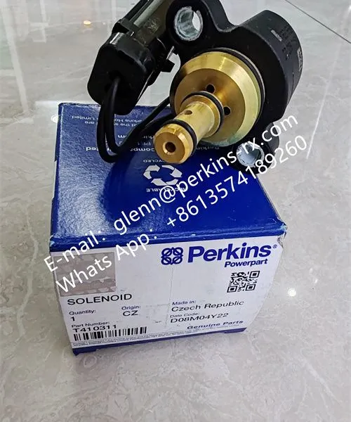Perkins Engine Parts 24V Solenoid Valve 3691658 T410311 photo-2