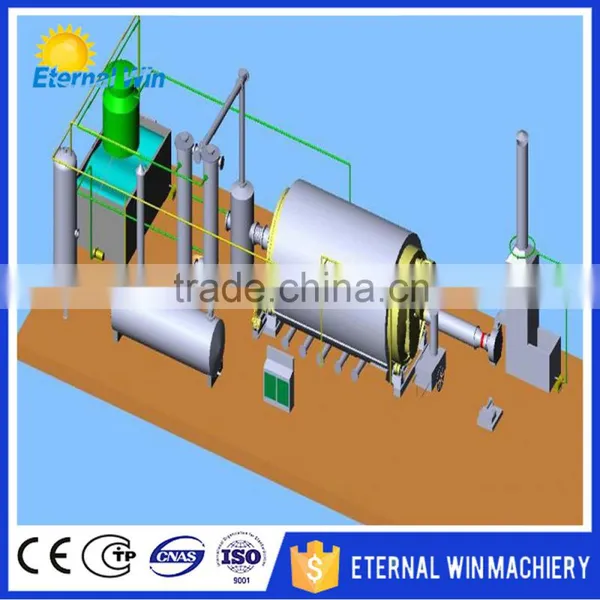 Black Engine Oil Bleaching Equipment / Waste Oil Purier Machine/ Used Engine Oil Refining Machine