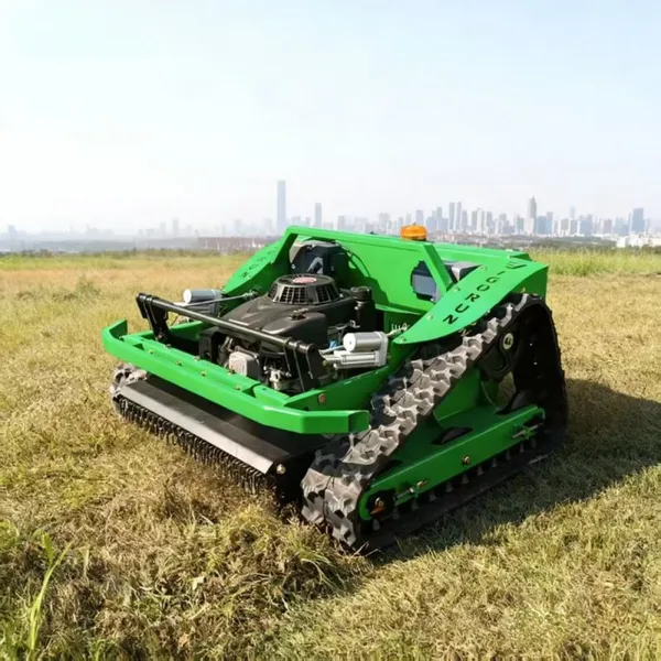 Vigorun Tech VTLM600 Self Propelled 4-Stroke Industrial Grade Cordless Tracked Brush Mower CE EPA Euro 5 Gasoline Engine photo-3
